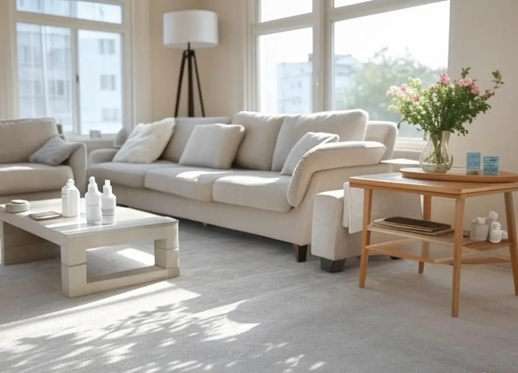 Why a Clean Home Makes You Happier | Scientifically clean living room. a clean home is a happy home